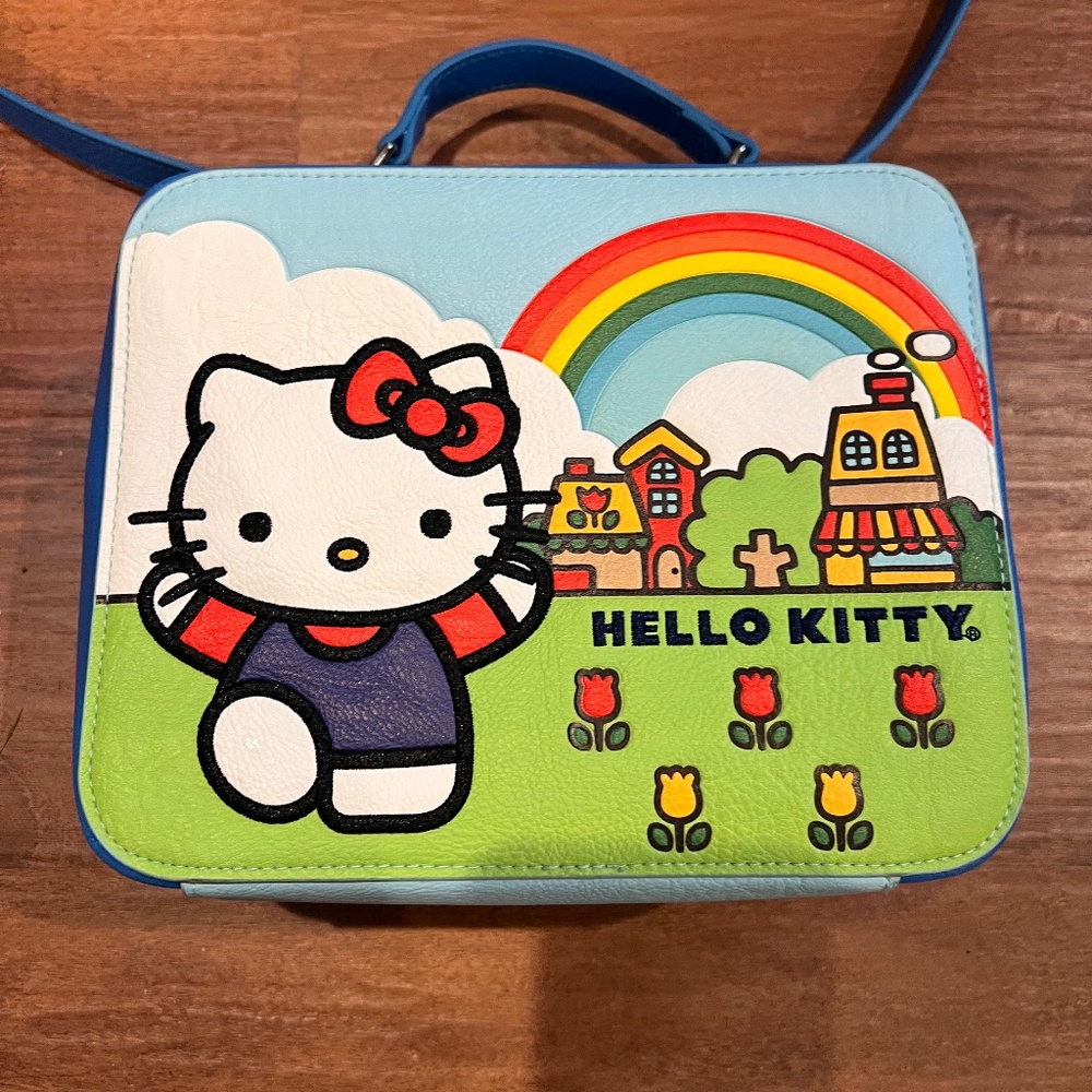 Hello Kitty Sanrio Loungefly Lunchbox Crossbody Bag